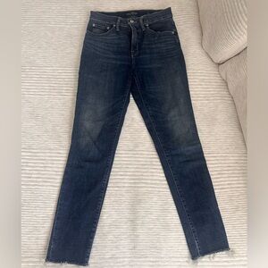 Lucky Brand raw hem skinny jean